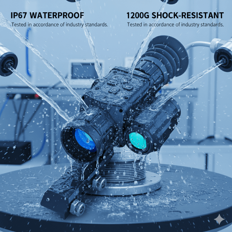กล้องส่องกลางคืนแบบอินฟราเรด W - Thermal Scope Night Vision Monocular บทวิจารณ์และราคา