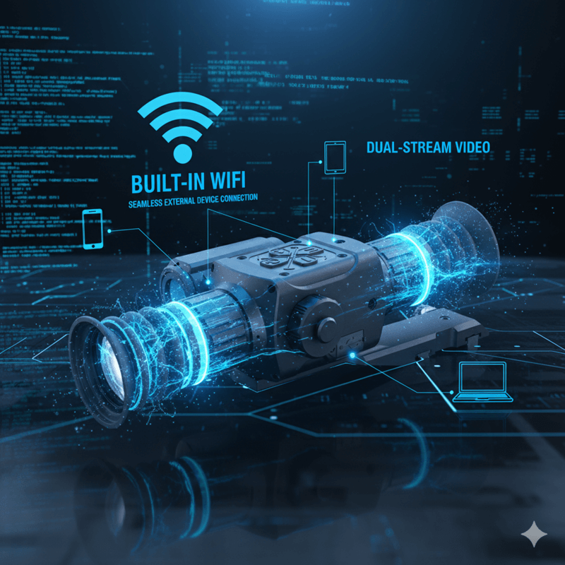 กล้องส่องกลางคืนแบบอินฟราเรด W - Thermal Scope Night Vision Monocular บทวิจารณ์และราคา