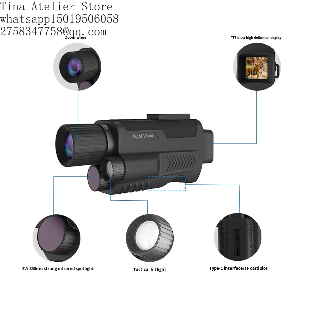 Z9001 กล้องส่องกลางคืนแบบโมโนค - Thermal Scope Night Vision Monocular บทวิจารณ์และราคา