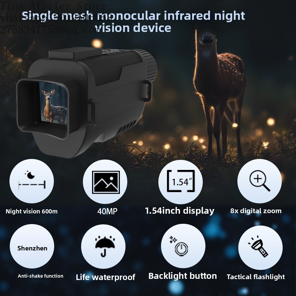Z9001 กล้องส่องกลางคืนแบบโมโนค - Thermal Scope Night Vision Monocular บทวิจารณ์และราคา