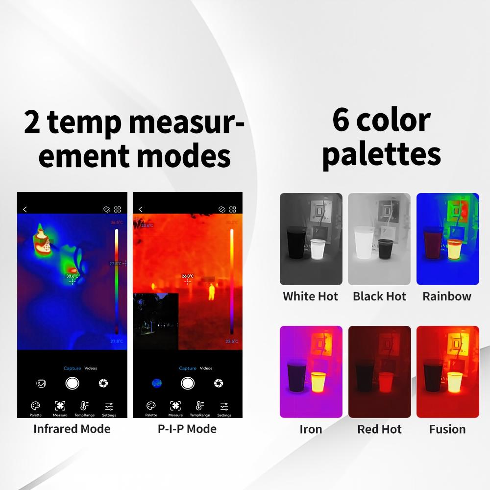 กล้องถ่ายภาพความร้อนสำหรับ And - Thermal Imaging Camera 256X192 บทวิจารณ์และราคา
